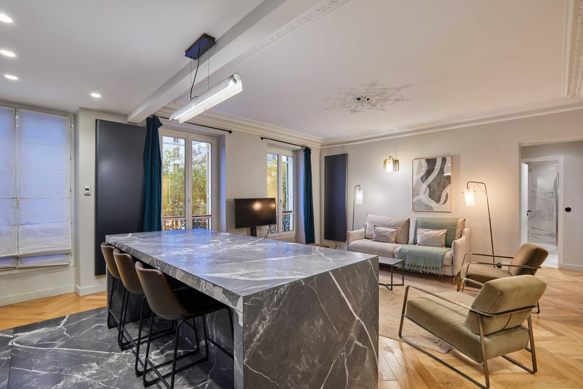 Magnificent Apartment - 3Br- 8P - Batignolles ปารีส ภายนอก รูปภาพ