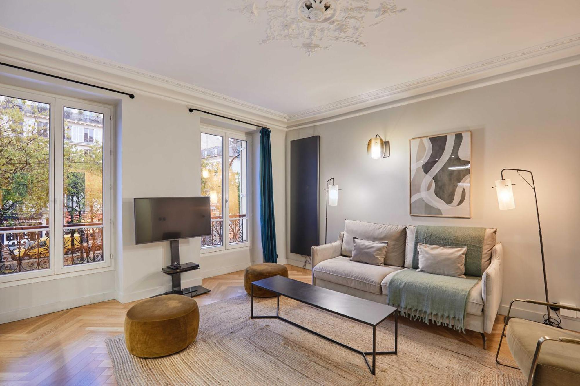 Magnificent Apartment - 3Br- 8P - Batignolles ปารีส ภายนอก รูปภาพ