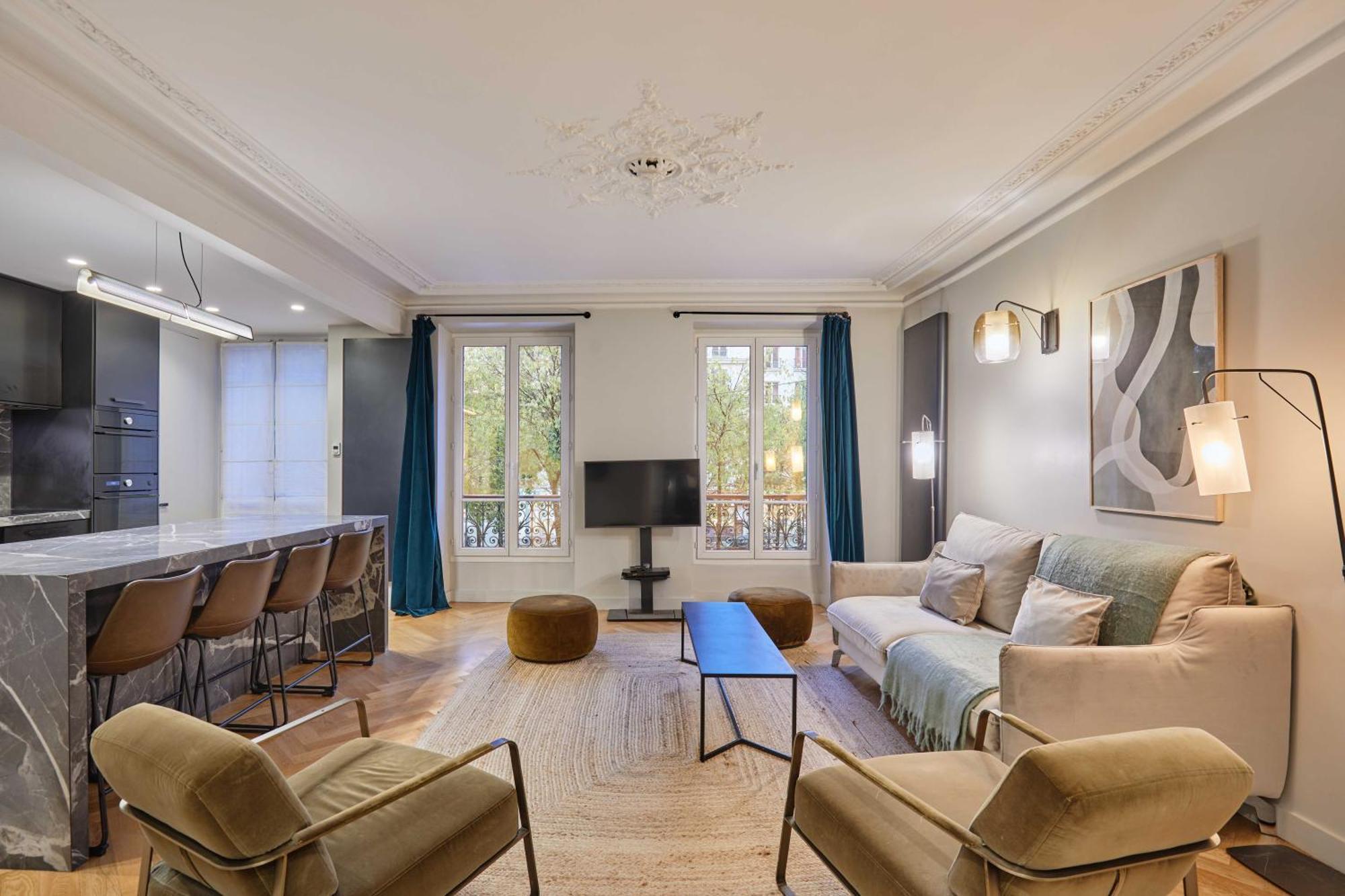 Magnificent Apartment - 3Br- 8P - Batignolles ปารีส ภายนอก รูปภาพ